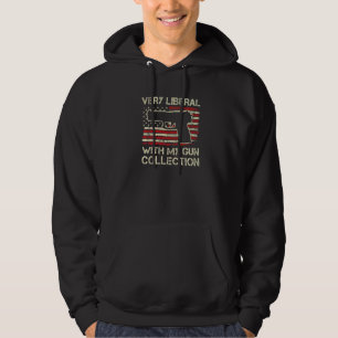 Mycket liberal med min vapensamling Pistol Guns U Hoodie