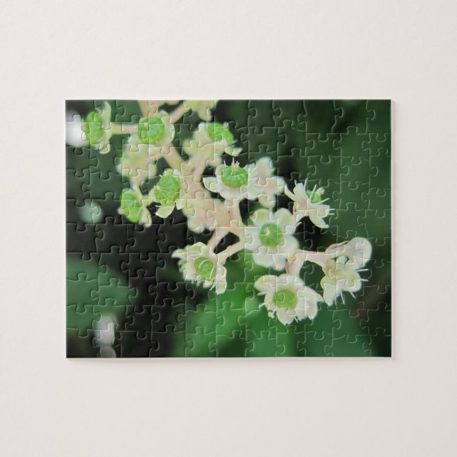 Mycket lilla blommor som kopplar av detOmsorg Pussel (Horisontell)