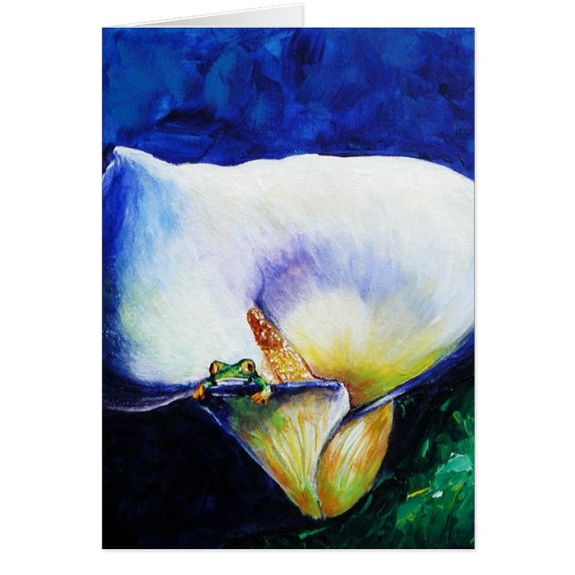 Mycket lilla mirakelkort hälsningskort (Framsidan)