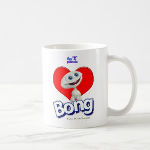 Mycket lilla planet - jag älskar Bong Kaffemugg