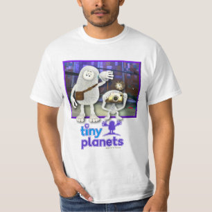 Mycket lilla planet - tajma för att gå t-shirt