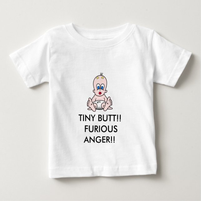 MYCKET LITEN ÄNDA!! RASANDE ILSKA!! T SHIRT (Framsida)