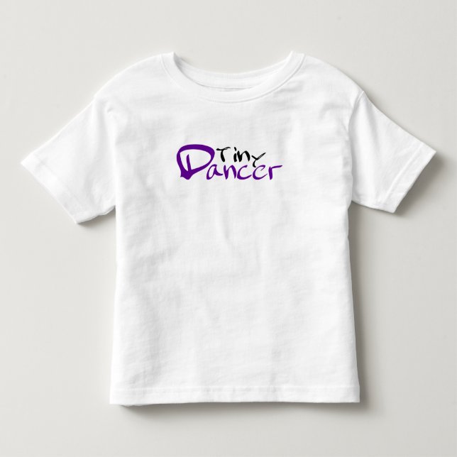 Mycket liten dansare t-shirt (Framsida)