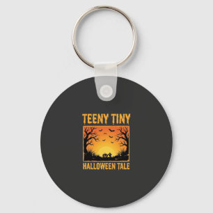Mycket liten Halloween-saga Skogskontroll Design_1 Nyckelring