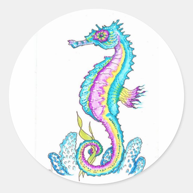 MYCKET LITEN MARE RUNT KLISTERMÄRKE (Framsida)