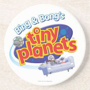 Mycket liten planetlogotyp underlägg