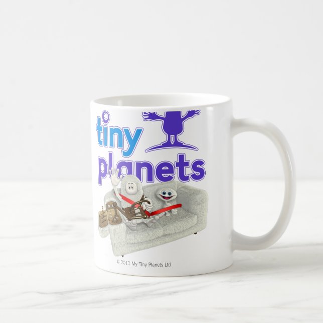 Mycket liten planetsoffaSafari Kaffemugg (Höger)
