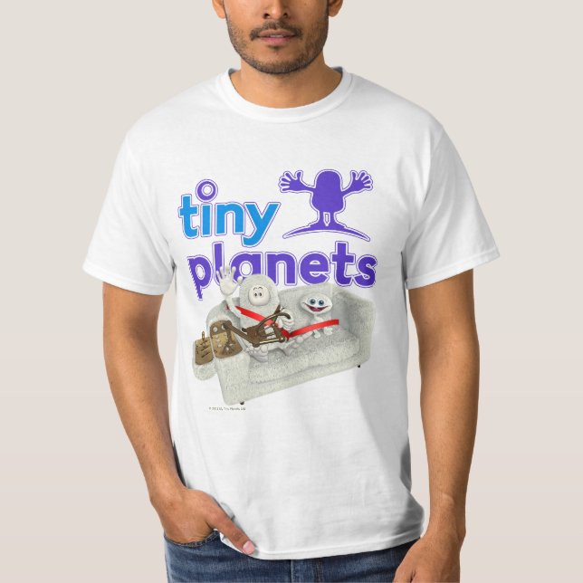 Mycket liten planetsoffaSafari T-shirt (Framsida)