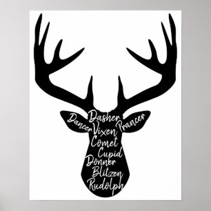 Mycket liten renjul poster