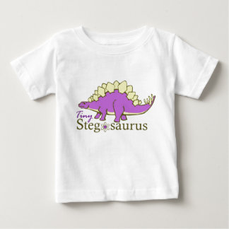 Mycket liten Stegosaurus, lila T-shirt