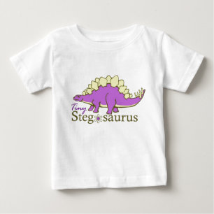 Mycket liten Stegosaurus, lila Tee