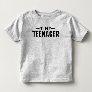 Mycket liten tonåringsmåbarnskjorta t-shirt
