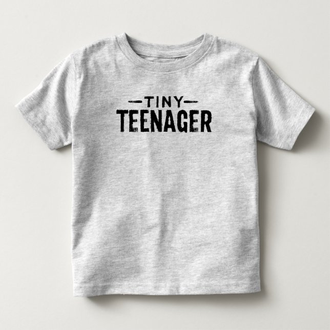 Mycket liten tonåringsmåbarnskjorta t-shirt (Framsida)