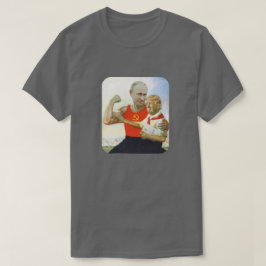 Mycket liten trumf- & pappaPutin politisk satir T Shirt