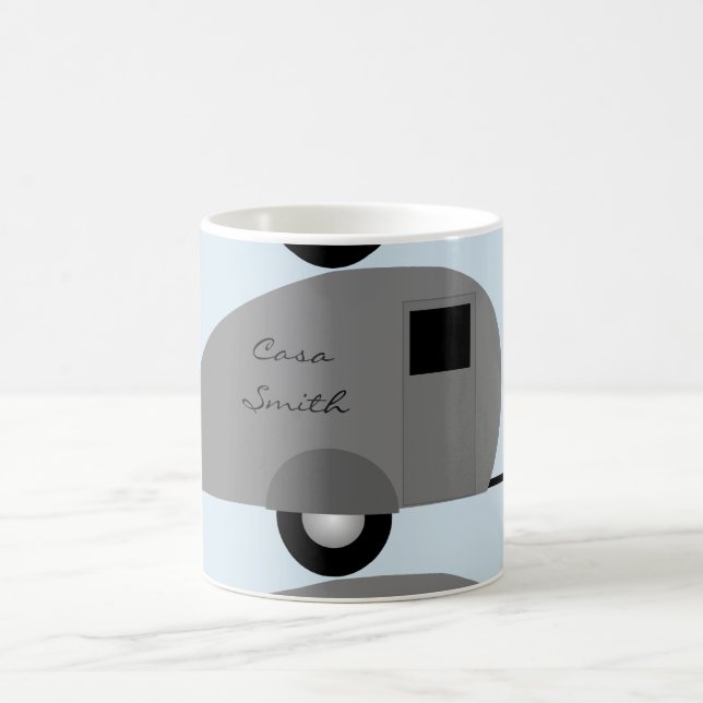 Mycket litet Teardropsläp Thunder_Cove Kaffemugg (Center)