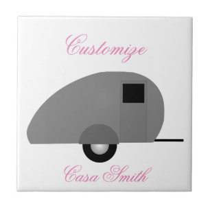 Mycket litet Teardropsläp Thunder_Cove Kakelplatta