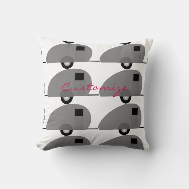 Mycket litet Teardropsläp Thunder_Cove Kudde (Framsida)