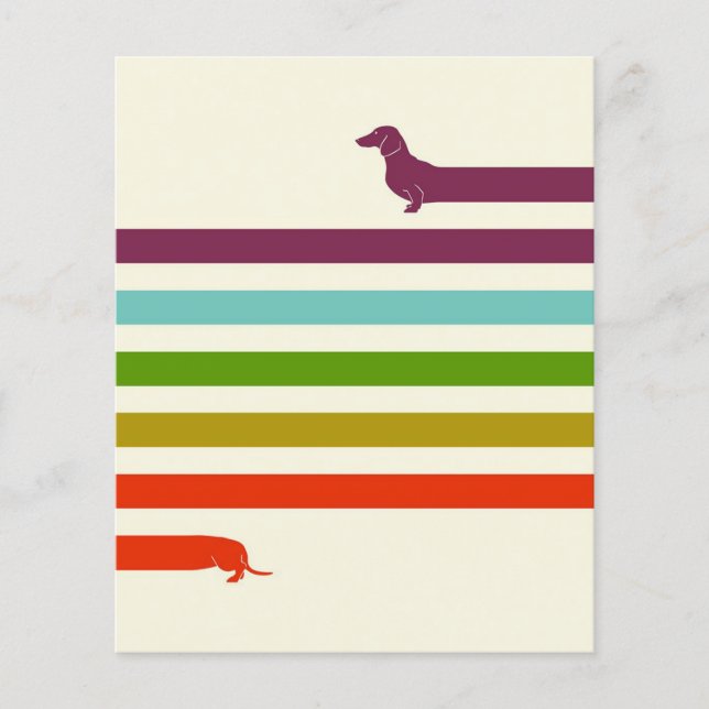 (Mycket) Long Dachshund Flygblad (Framsidan)