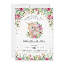 Mycket magisk dag Unicorn Birthday