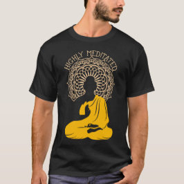 Mycket mediterat| Yin Yang Buddha Gift T Shirt
