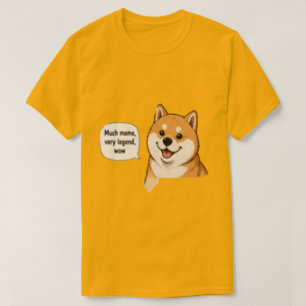 Mycket Meme Min Legend – Roligt Viralt Citat  T Shirt