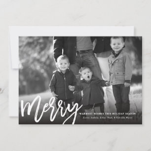Mycket merry Helgdag Photo Card Julkort