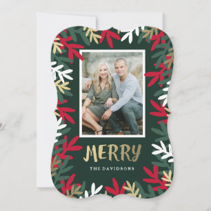 Mycket merry julkort