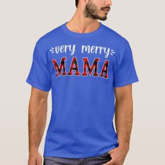Mycket merry Mamma Family Pajamas T Shirt