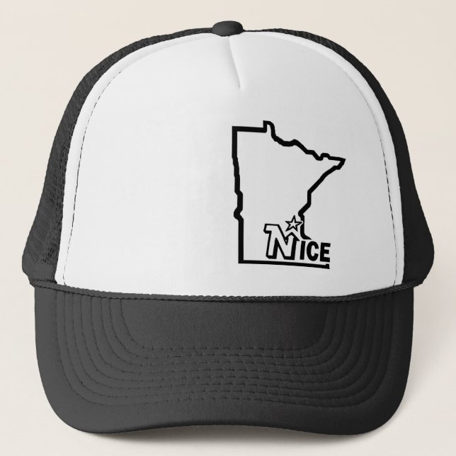 Mycket Minnesota Nice Truckerkeps (Framsida)