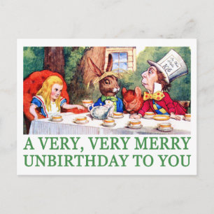 MYCKET, MYCKET GLAD UNBIRTHDAY TILL DIG! HELG VYKORT