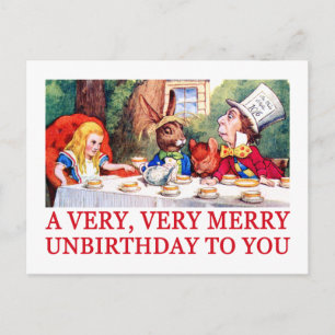 MYCKET, MYCKET GLAD UNBIRTHDAY TILL DIG! HELG VYKORT