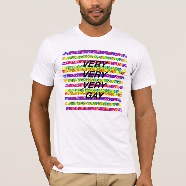 mycket mycket mycket glatt t-shirt (Framsida)