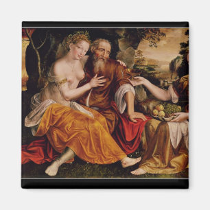 Mycket och hans döttrar, c.1565 magnet