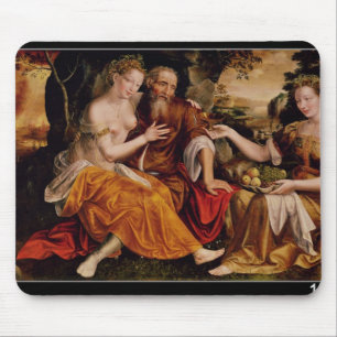 Mycket och hans döttrar, c.1565 musmatta