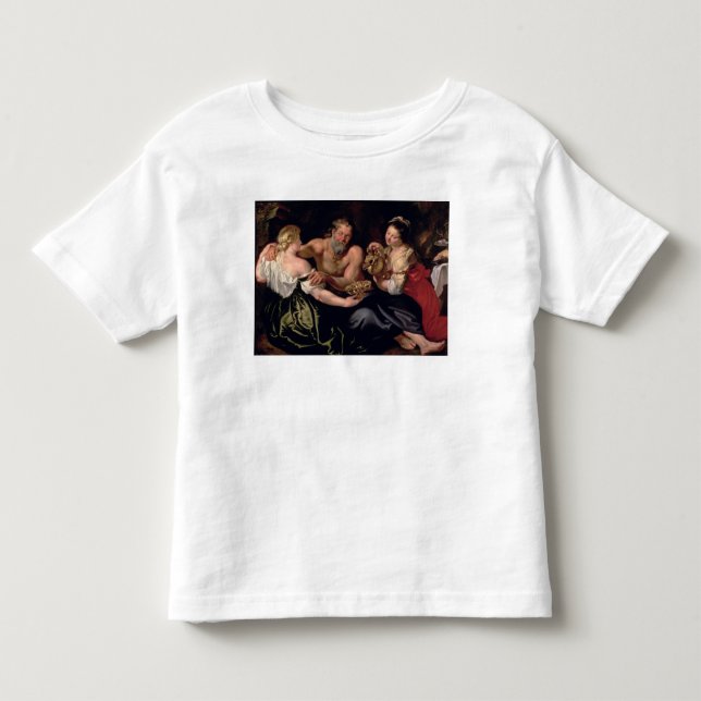 Mycket och hans döttrar t-shirt (Framsida)