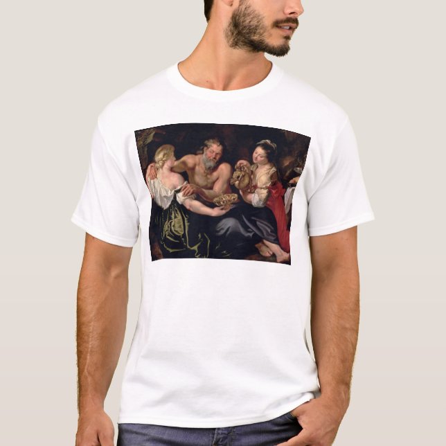 Mycket och hans döttrar tee (Framsida)