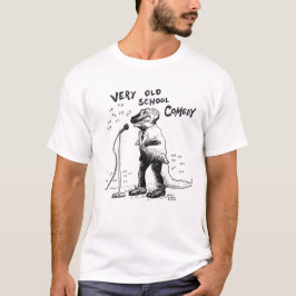Mycket Old school Comedy Tee Shirt