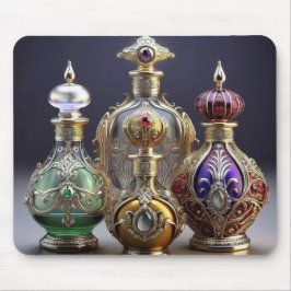 Mycket ornat Baroque Stil Parfym Flaskor Musmatta