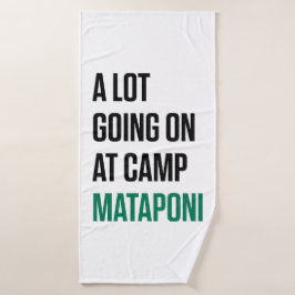 Mycket pågår på Camp Mataponi