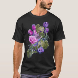 Mycket Peri-blå-violett färg årets 2022 T Shirt