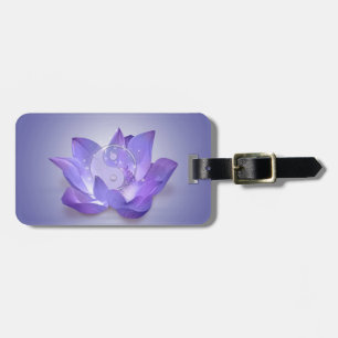 Mycket Peri Lotus och Yin Yang Bagagebricka