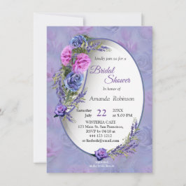 Mycket peri Watercolor,Ro,Tulips Inbjudningar