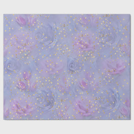 Mycket peri Watercolor,Ro,Tulips Presentpapper