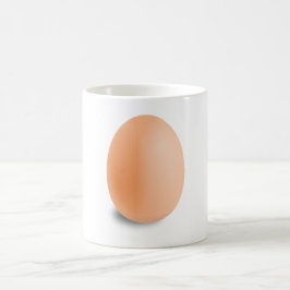Mycket populärt ägg kaffemugg
