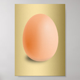 Mycket populärt ägg poster