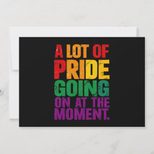 Mycket Pride pågår just nu i månaden för HBT-Pride Inbjudningar
