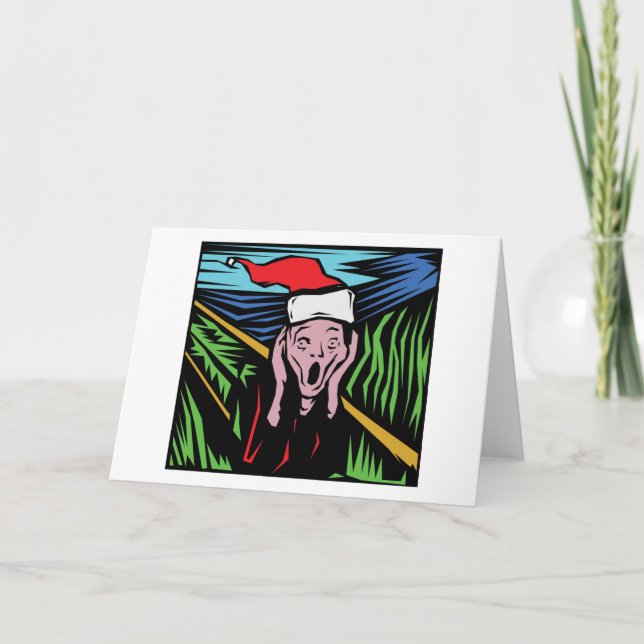 Mycket rolig jul helgkort (Framsida)