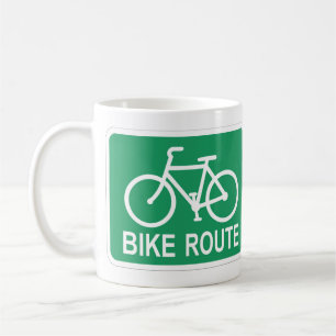 Mycket Roligt Bike Route-signeringskaffe Kopp
