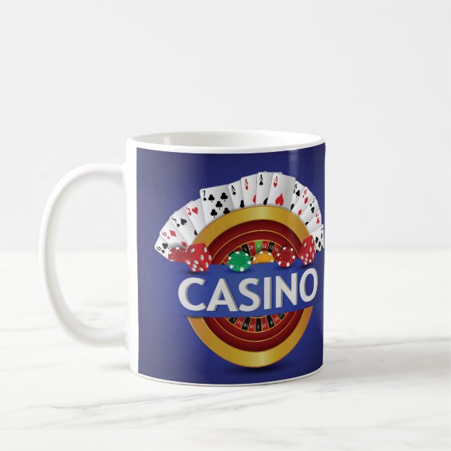 Mycket Roligt Casino Kaffemugg (Vänster)