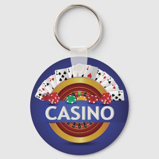 Mycket Roligt Casino Nyckelring (Framsida)